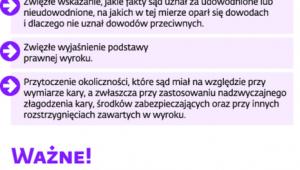 Uzasadnienie orzeczenia w sprawie karnej