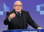 KE zmienia decyzję, będzie konferencja Timmermansa w sprawie Polski