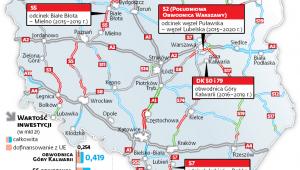 5 mld zł z UE na sześć inwestycji