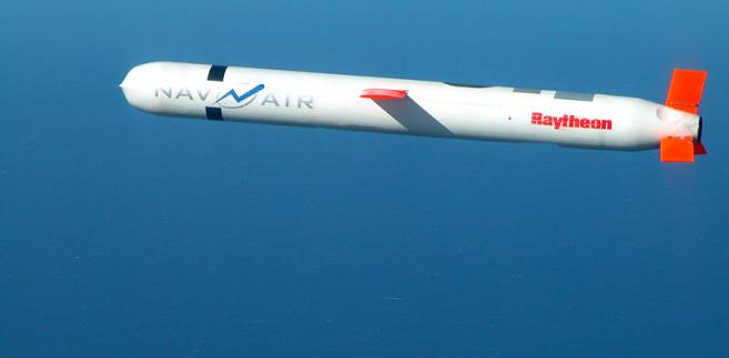 Tomahawk wyprodukowany przez koncern Raytheon