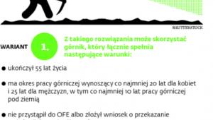 Zasady przechodzenia na emerytury przez górników