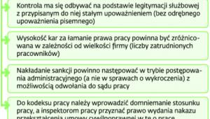 Proponowane zmiany w działalności PIP