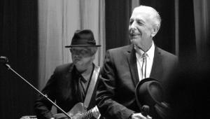 Kanadyjski poeta i piosenkarz Leonard Cohen.