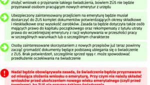 Zasady ubiegania się o emeryturę w obniżonym wieku emerytalnym