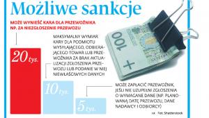 Możliwe sankcje