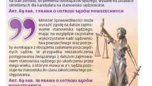 Obowiązujące od 1 października nowe zasady przechodzenia sędziów w stan spoczynku